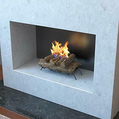Regal Flame 18 inch Convert to Ethanol Fireplace Log Set with Burner Insert f... - Fresh Stock Dated October 2025