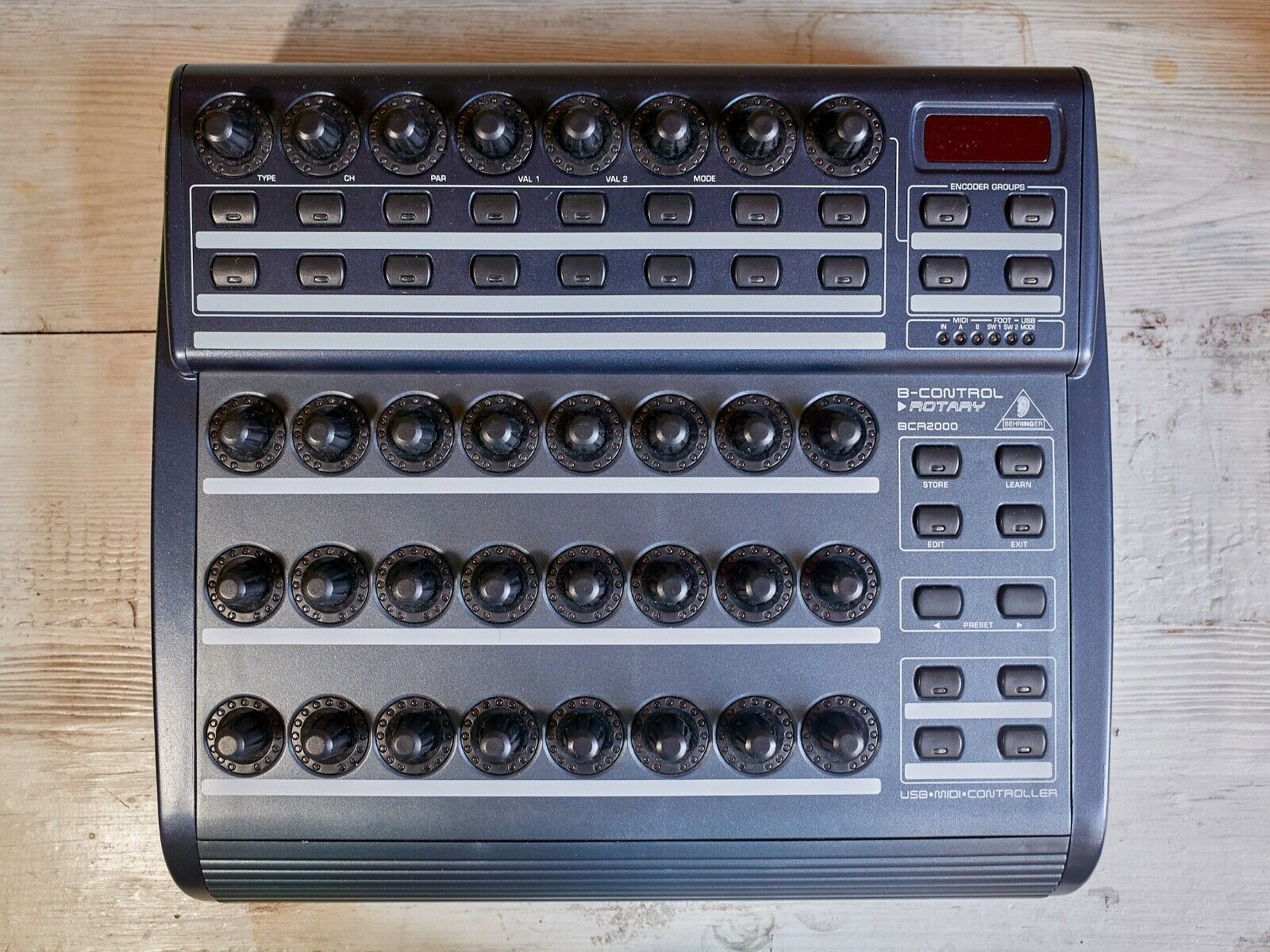Behringer B-Control Rotary BCR2000 USB/MIDI Control Surface Excellent condition - Fresh Stock Dated October 2025
