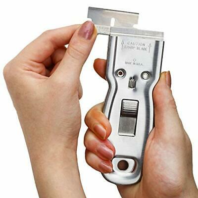 CANOPUS Razor Blade Scraper Tool Razor Holder with Replaceable Single Edge Blade - Fresh Stock Dated October 2025