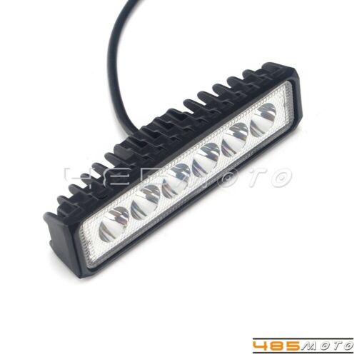Dirt Bike Dual Sport 6pcs LED Light Bar 12V/24V Work Light Off Road Lights IP 67 - Fresh Stock Dated October 2025