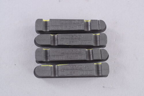 PAIR of SwissStop Flash Evo Black Prince Carbon Rim Brake Pads fits Shimano Sram - Fresh Stock Dated October 2025