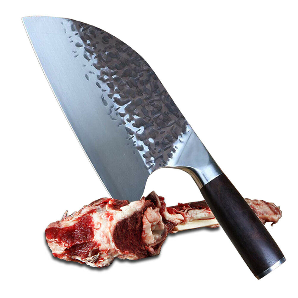 Hunters Serbian Handmade Forged Butcher Knife Chopping Cleaver Kitchen Knife -US - Fresh Stock Dated October 2025
