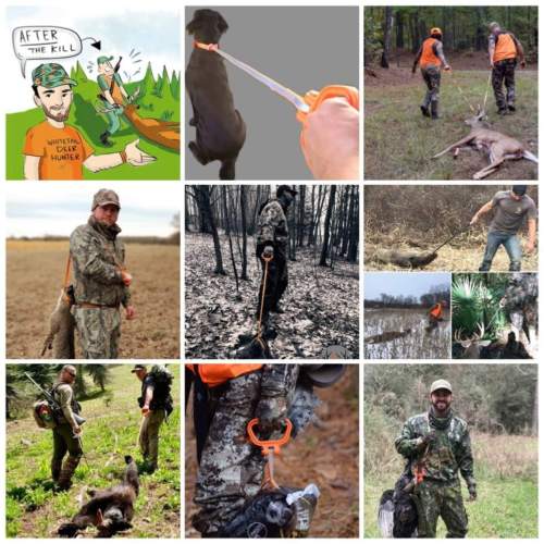 MULTUS Perfect Deer Drag Fast & Easy to use Durable Safety Reflective Orange ... - Fresh Stock Dated October 2025