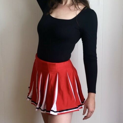 red 90s cheerleader skirt - Fresh Stock Dated October 2025