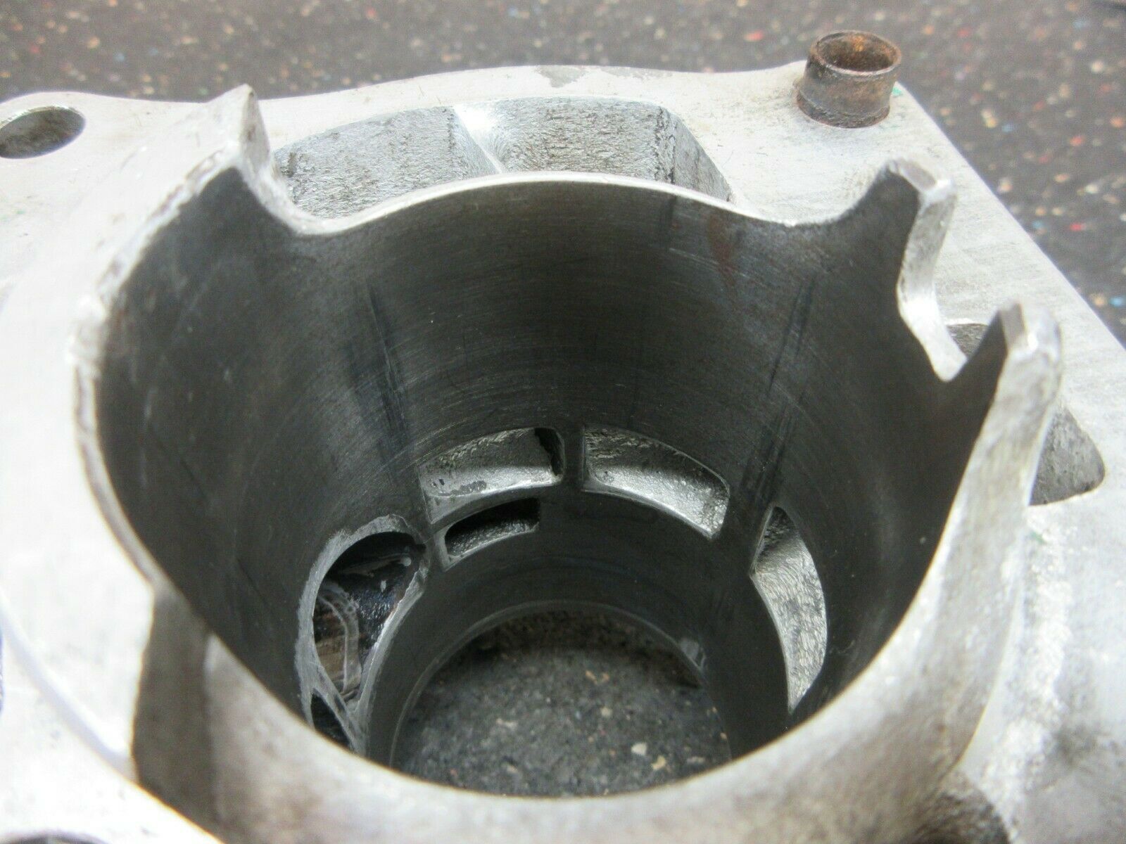 1996 Kawasaki KX125 Cylinder with 54mm chrome bore needs new chrome 11005-1794 - Fresh Stock Dated October 2025