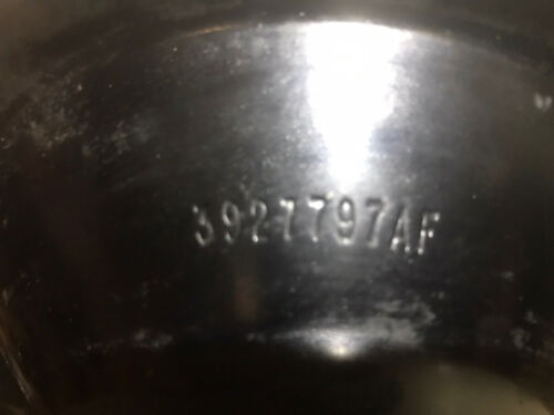 Mercruiser 3.0 L 3927797 AF  Water Pulley - Fresh Stock Dated October 2025