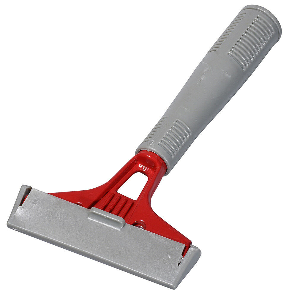 Long Razor Scraper Extended Handle w/10pcs Spare Blades Paint Film Clean Removal - Fresh Stock Dated October 2025