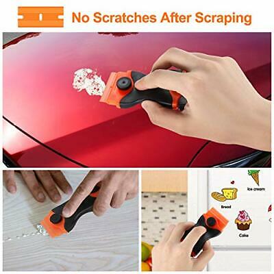 2 PK Multi-Purpose And Mini Razor Scraper, Double-Edged Razor Blade Remover Tool - Fresh Stock Dated October 2025