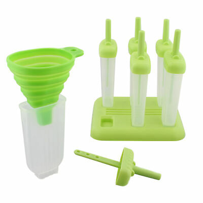 7Penn Ice Pop Molds Popsicle Holder Set - 6 Pc Popsicle Molds, Sticks, and Tray - Fresh Stock Dated October 2025