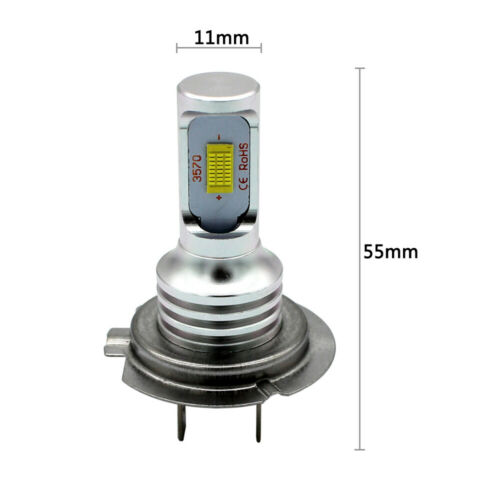 H7 LED Headlight Kit For Kawasaki ZX1000 Ninja 1000 2011-2016 High Low Beam Bulb - Fresh Stock Dated October 2025