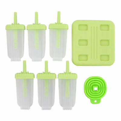 7Penn Ice Pop Molds Popsicle Holder Set - 6 Pc Popsicle Molds, Sticks, and Tray - Fresh Stock Dated October 2025