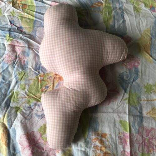 Pottery Barn Kids Flamingo Pillow Surfside Beach Island Surf Gingham Pink - Fresh Stock Dated October 2025