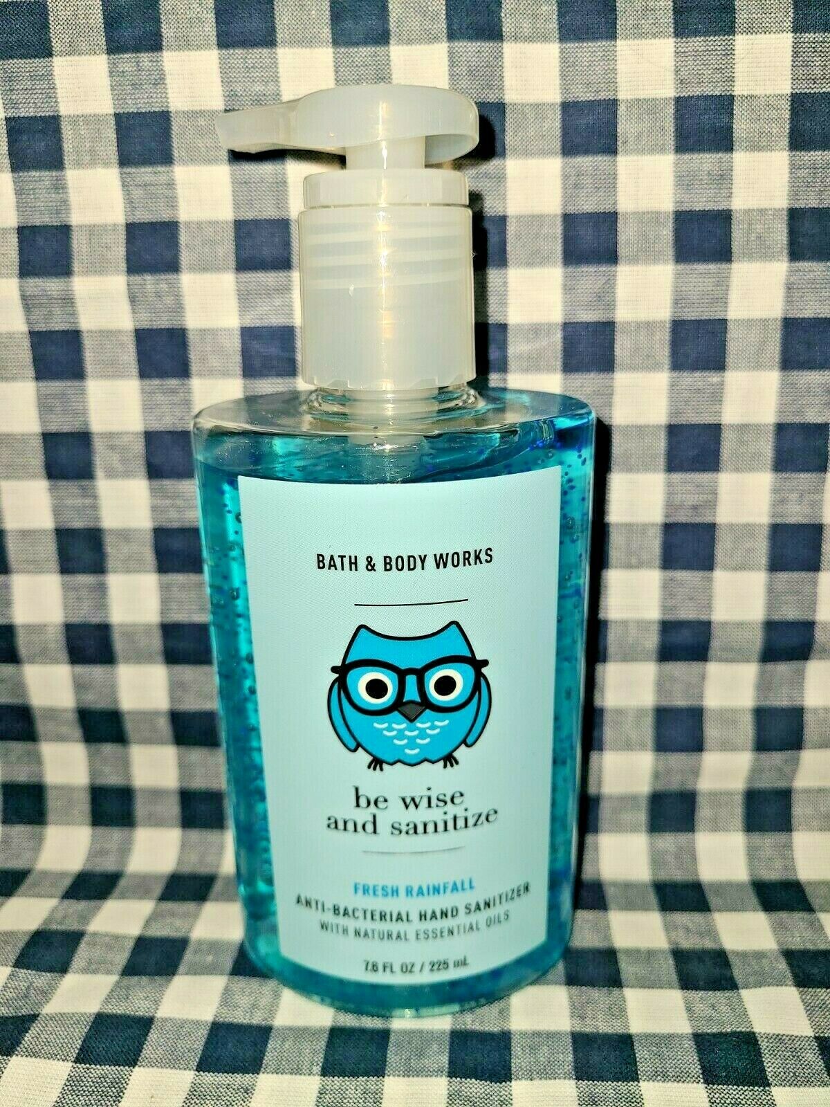 2-Pack GRAD Fresh Rainfall NEW Anti-Bacterial Sanitizer PUMP Bath & Body Works - Fresh Stock Dated October 2025