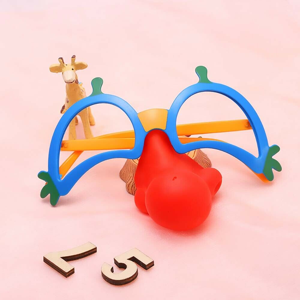 Funny Glasses Pumpkin Skeleton Clown Nose Halloween Party Role-playing Supplie-A - Fresh Stock Dated October 2025