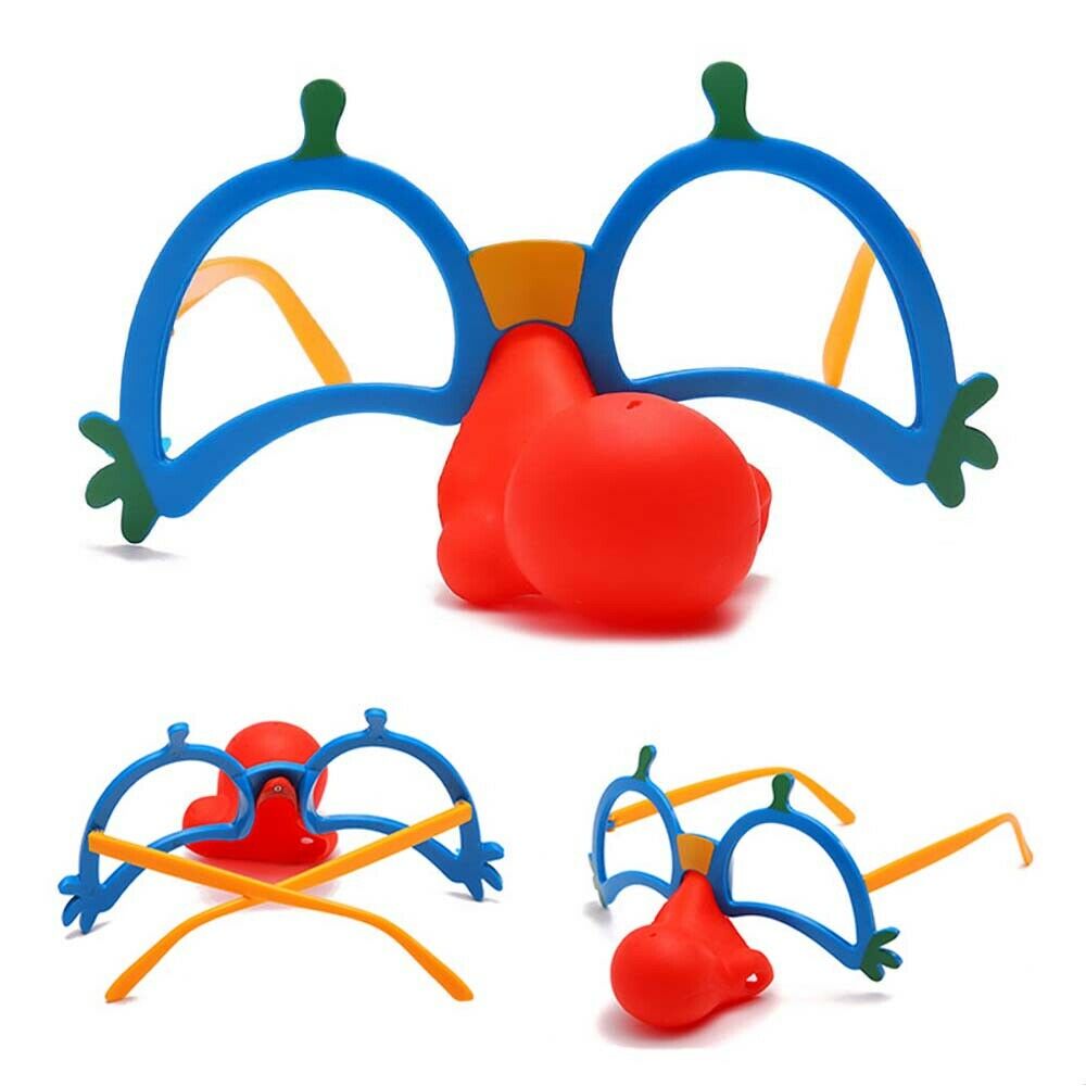 Funny Glasses Pumpkin Skeleton Clown Nose Halloween Party Role-playing Supplie-A - Fresh Stock Dated October 2025