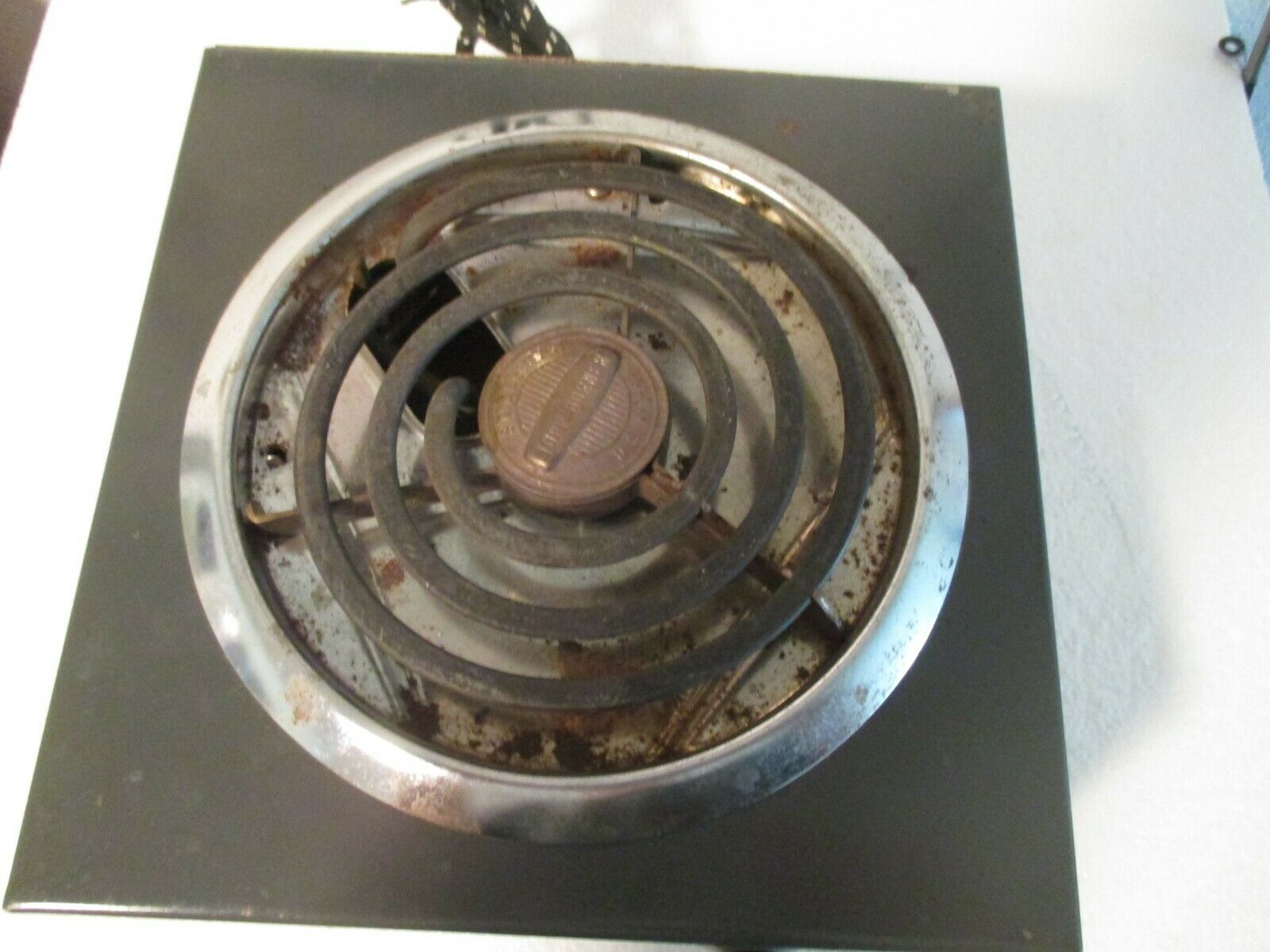 VINTAGE 60'S-70'S EVERSHOT HOT PLATE MODEL 391170 USA MADE FREE SHIP - Fresh Stock Dated October 2025