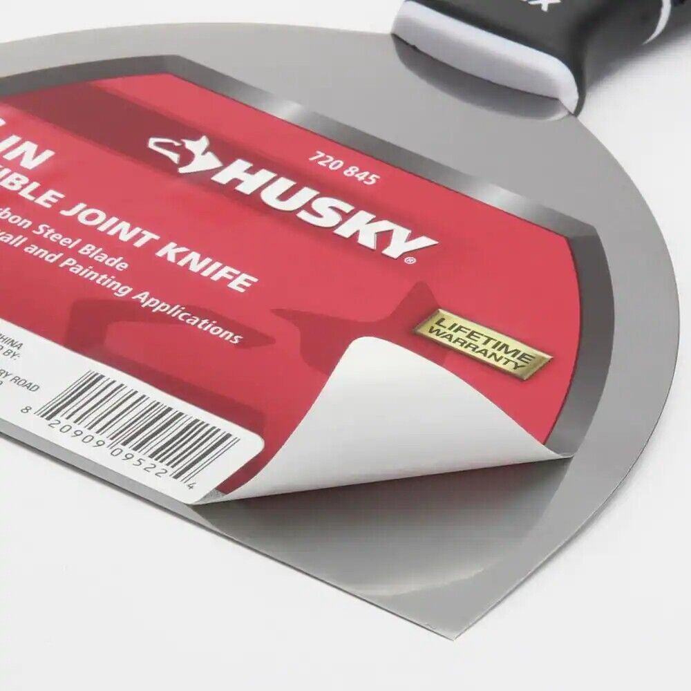 Dry Wall, Construction Work, Husky Flexible Joint Knife 6 In. - Fresh Stock Dated October 2025