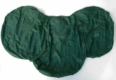 NEW  Hunter Green Nylon English Saddle Tack Room or Rain Tote Cover - Fresh Stock Dated October 2025