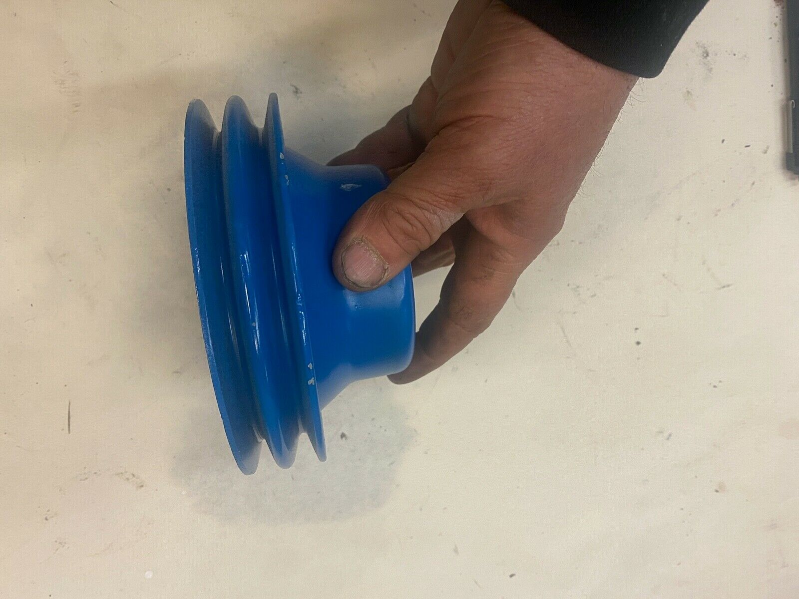 Crusader Pulley 3995646 for 2 V Belt 5 3/4 diameter water pump pulley. Used / Go - Fresh Stock Dated October 2025