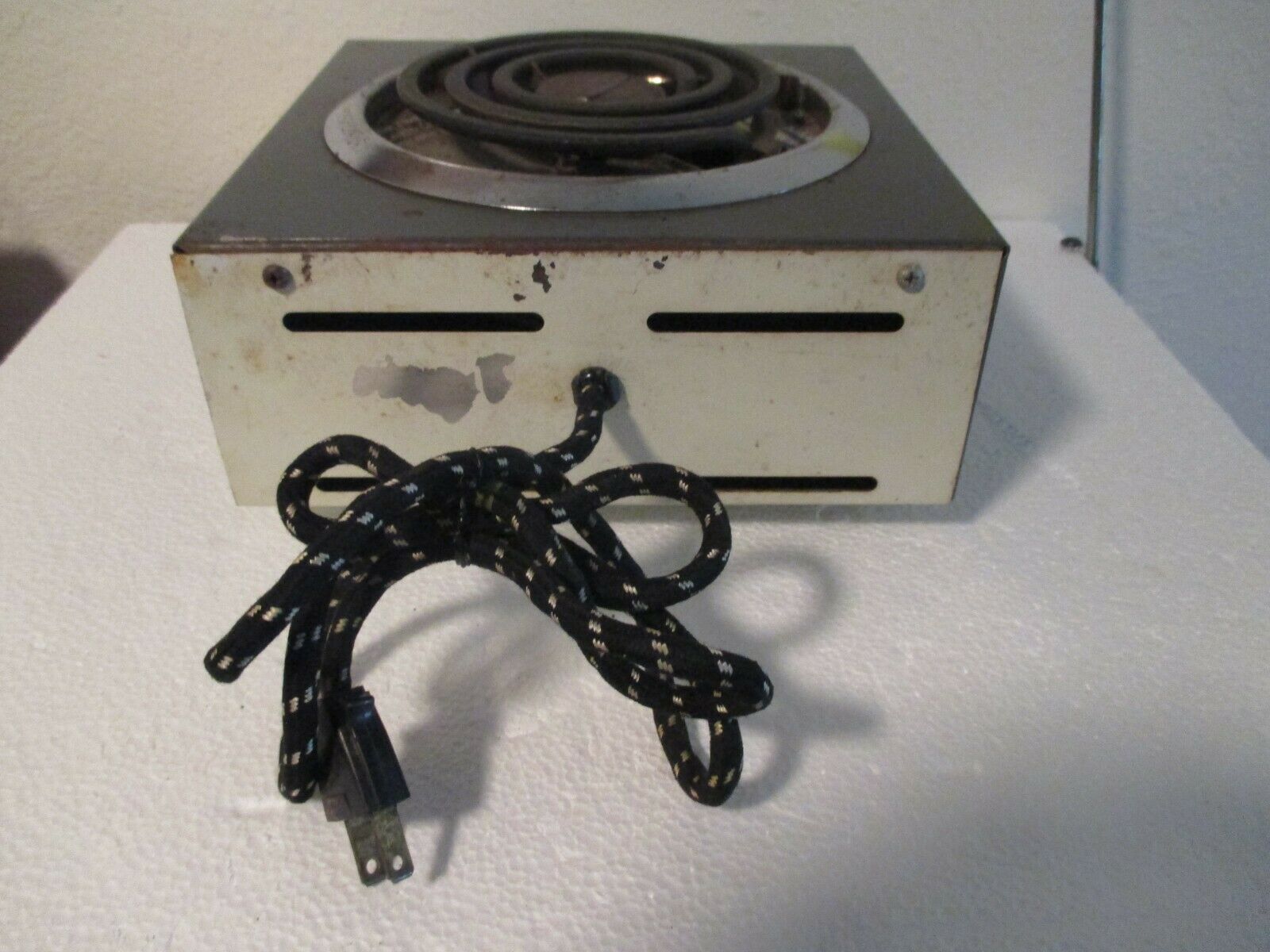 VINTAGE 60'S-70'S EVERSHOT HOT PLATE MODEL 391170 USA MADE FREE SHIP - Fresh Stock Dated October 2025