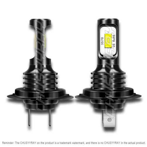 For 2011-2020 Suzuki GSXR600 GSXR750 6000K LED Headlight Bulbs High Low Beam Kit - Fresh Stock Dated October 2025