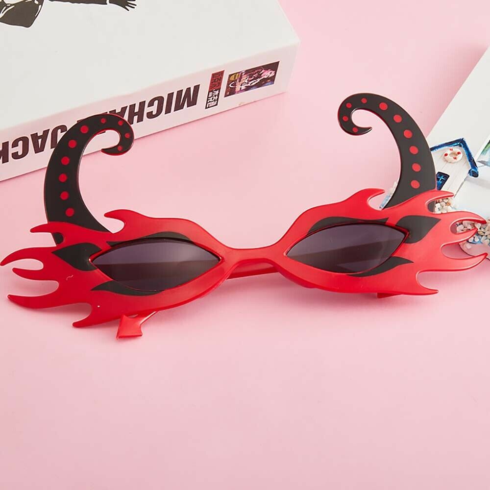 Funny Glasses Pumpkin Skeleton Clown Nose Halloween Party Role-playing Supplie-A - Fresh Stock Dated October 2025