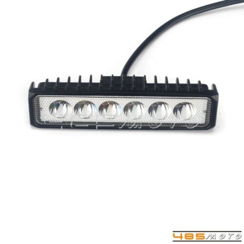 Dirt Bike Dual Sport 6pcs LED Light Bar 12V/24V Work Light Off Road Lights IP 67 - Fresh Stock Dated October 2025