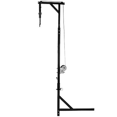 VEVOR Hitch Mounted Deer Hoist Hitch Game Hoist 400lbs Winch Lift w/ Gambrel - Fresh Stock Dated October 2025