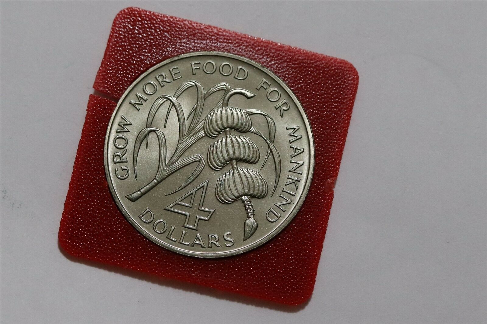 DOMINICA 4 DOLLARS 1970 FAO WITH COA B36 #Z2158 - Fresh Stock Dated October 2025