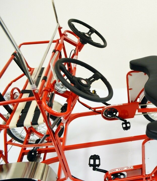 Four Person Surrey Cycle - 4 Wheel Surrey Bike - 4 Person Bicycle - Quadricycle - Fresh Stock Dated October 2025