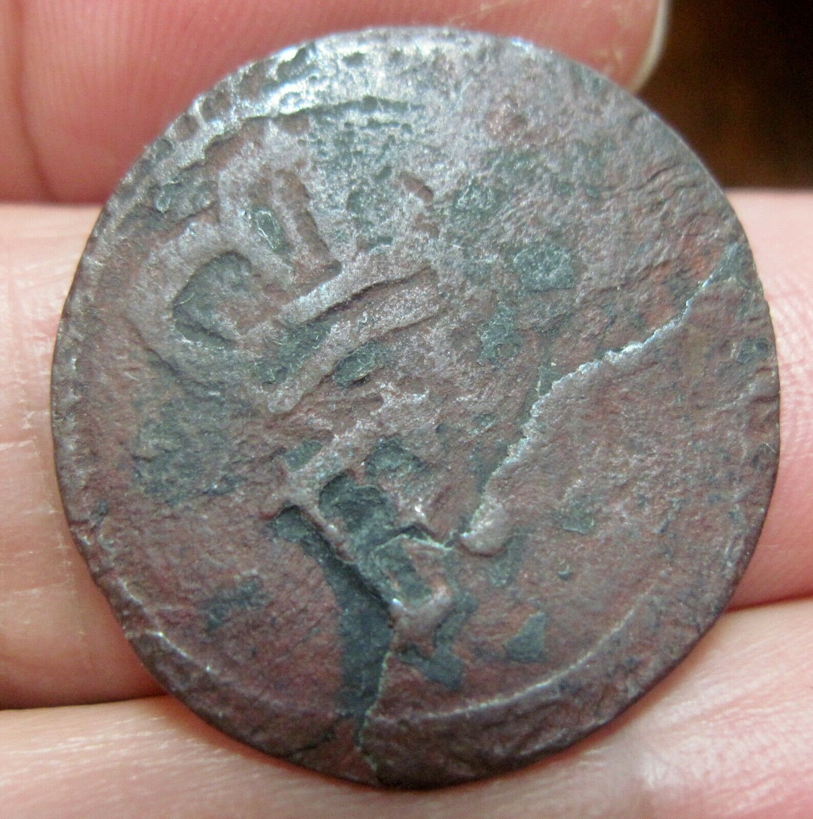 (1808-1822) DOMINICAN REPUBLIC (1/4 REAL) -COLONIAL COINAGE -- RARE-- - Fresh Stock Dated October 2025
