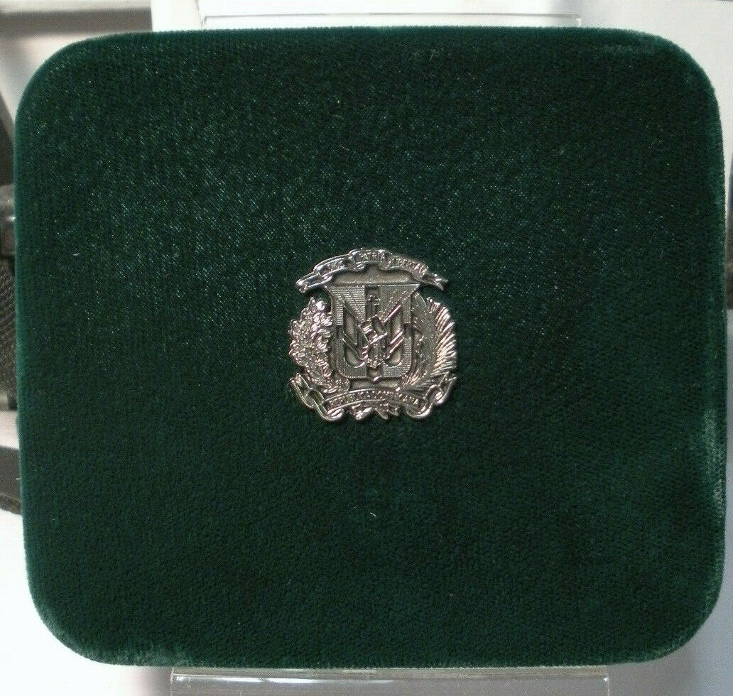 1990 DOMINICAN REPUBLIC CENTENNIAL DISCOVERY OF EVANGELISM 155G .999 FINE SILVER - Fresh Stock Dated October 2025
