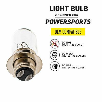 NICHE H6M Headlight Bulb for Yamaha IT250 IT400 MX100 IT465 Suzuki DR200 - Fresh Stock Dated October 2025