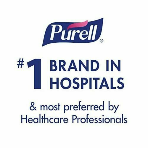 CASE of 4 PURELL® Advanced Hand Sanitizer 1/2 Gallon Gel 64 oz Pump Refill Jugs - Fresh Stock Dated October 2025