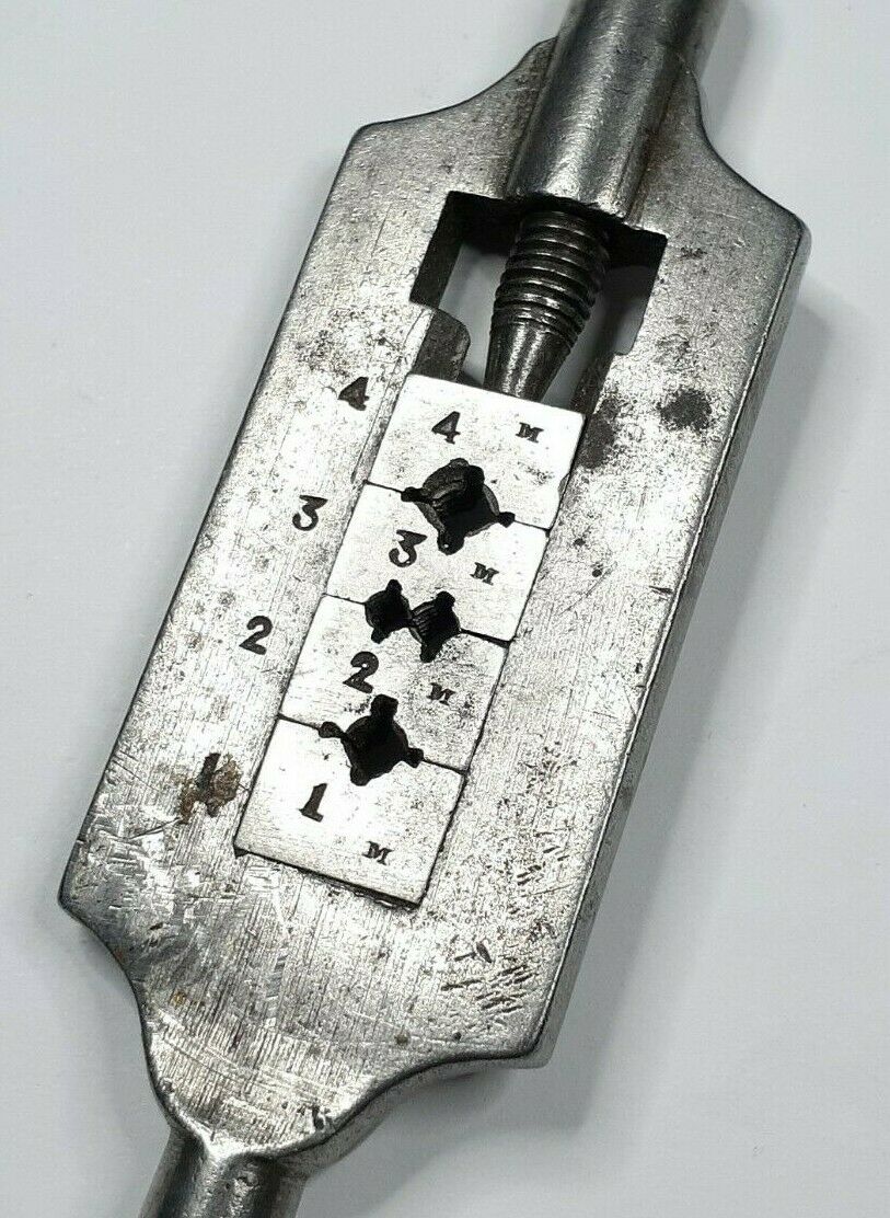 Vintage Watchmaker Screw Drill Gauge Tool - Fresh Stock Dated October 2025