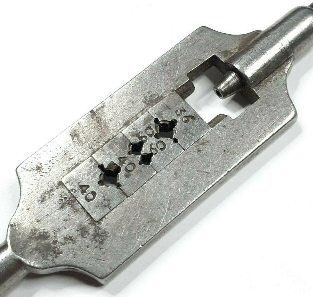 Vintage Watchmaker Screw Drill Gauge Tool - Fresh Stock Dated October 2025