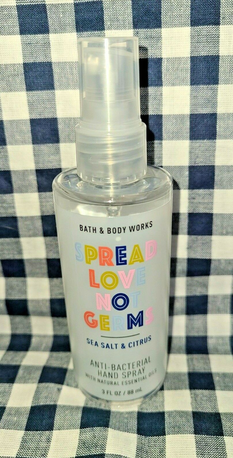 2-Pack Sea Salt & Citrus PRIDE Anti-Bacterial Spray Sanitizer Bath & Body Works - Fresh Stock Dated October 2025