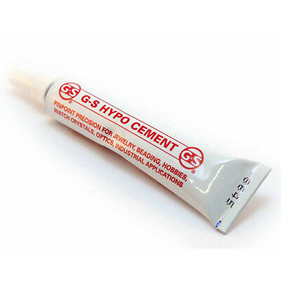 G-S Hypo Crystal Cement Glue Rhinestone Watch Crystal Craft Jewelry Gem, Hobbies - Fresh Stock Dated October 2025