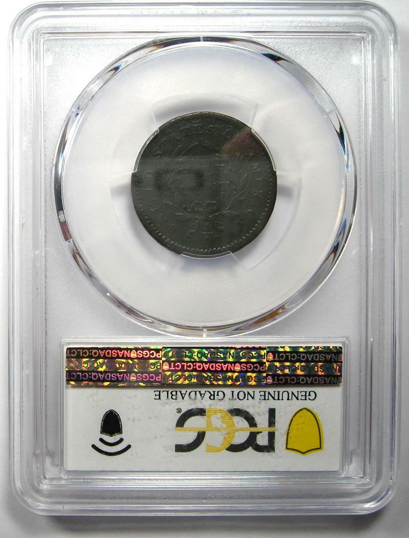 1794 Liberty Cap Flowing Hair Half Cent 1/2C (C-7 R5 Variety) - PCGS Fine Detail - Fresh Stock Dated October 2025