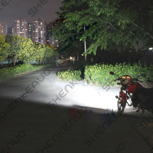 H7 H9 For Suzuki GSXR600 2006-2007 2011-2018 LED 8000LM Headlight 6000K 4x Bulbs - Fresh Stock Dated October 2025