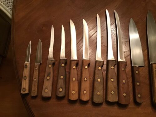 Lot 15 Vtg Chicago Cutlery Knives 100S 107S 62S 61S 65S 78S C42 42S Santoku Chef - Fresh Stock Dated October 2025