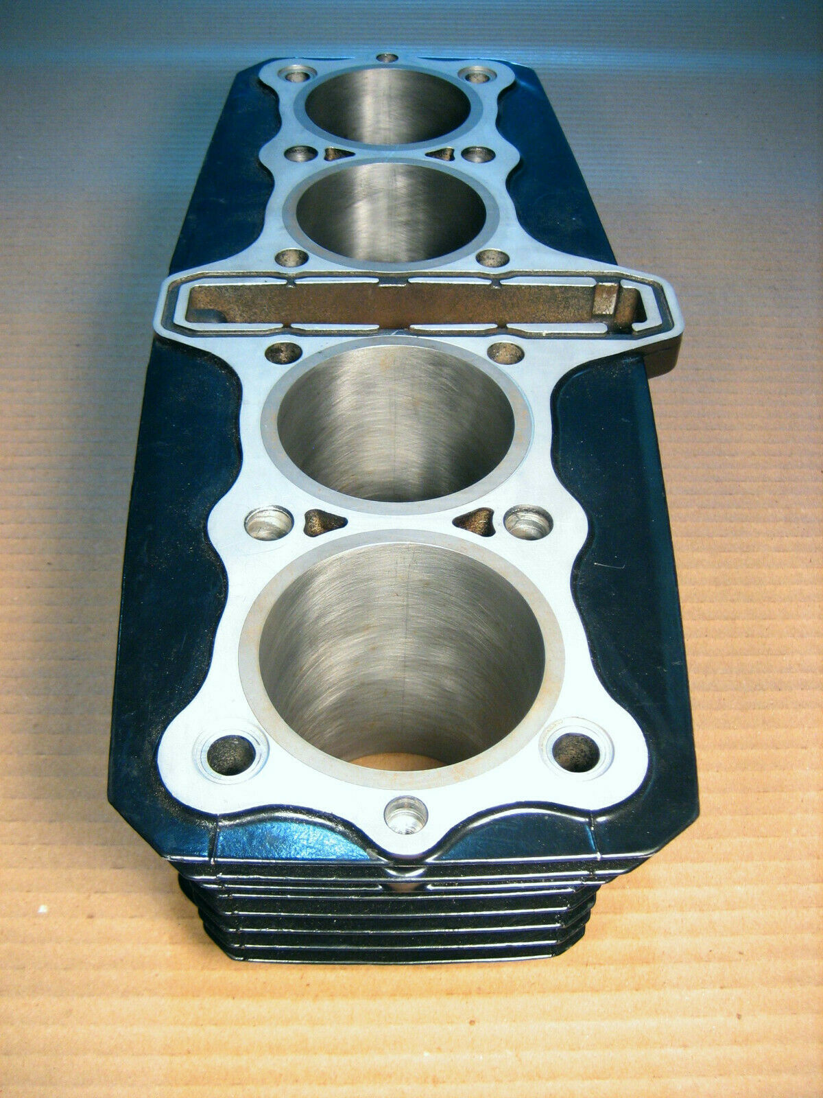 11005-1325 CYLINDER-ENGINE,BLACK, SLEEVED, BORED & HONED TO 76MM, GPZ1100 - Fresh Stock Dated October 2025
