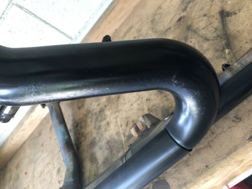 2009-2016 HARLEY DAVIDSON TOURING HEADER EXHAUST HEAD PIPE W/ HEAT SHIELDS OEM - Fresh Stock Dated October 2025