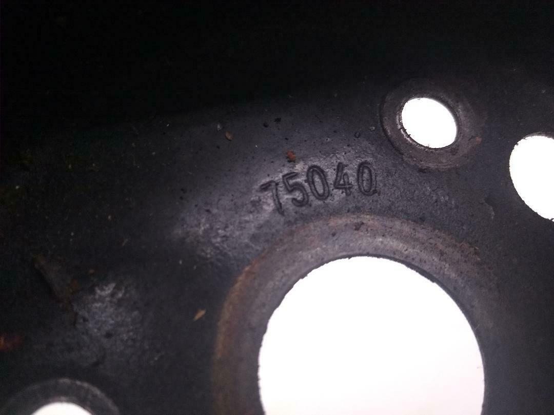 33863 3858533 Mercruiser Balancer Pulley With 75040 Power Steering Pulley - Fresh Stock Dated October 2025