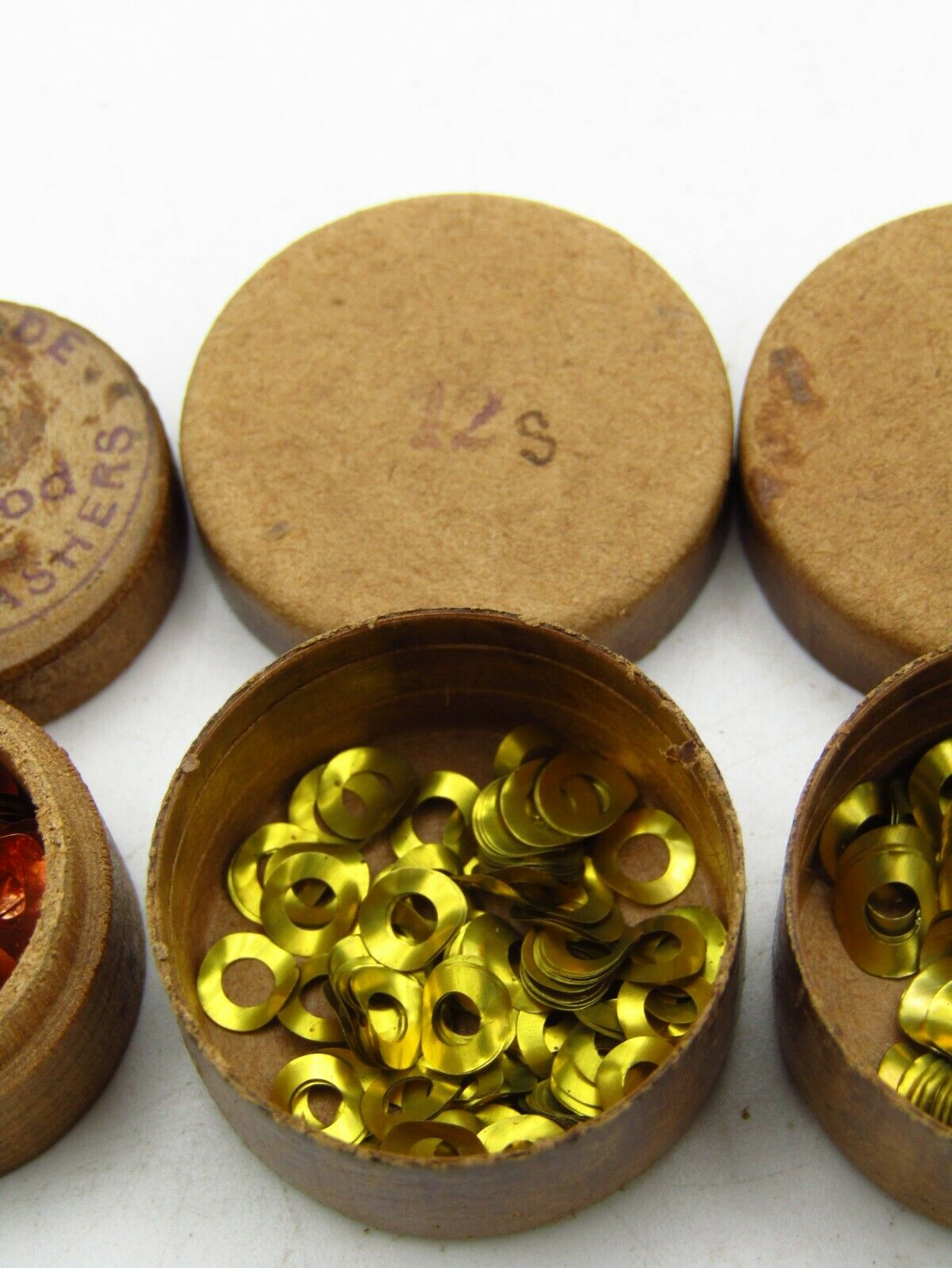 SET OF TRIPOD & BRACELET DIAL WASHERS SIZES 12s 16s & 18s FOR WATCHMAKERS w2 - Fresh Stock Dated October 2025
