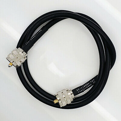 UHF Male (Plug) to UHF Male (Plug) LMR240 Cable Assembly, 36 inch (3 ft) - Fresh Stock Dated October 2025
