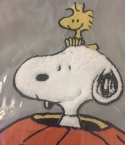 NWT Pottery Barn Kids ~SNOOPY~ HALLOWEEN Jack-O-Lantern PILLOW Cvr ~PEANUTS~ 🎃 - Fresh Stock Dated October 2025