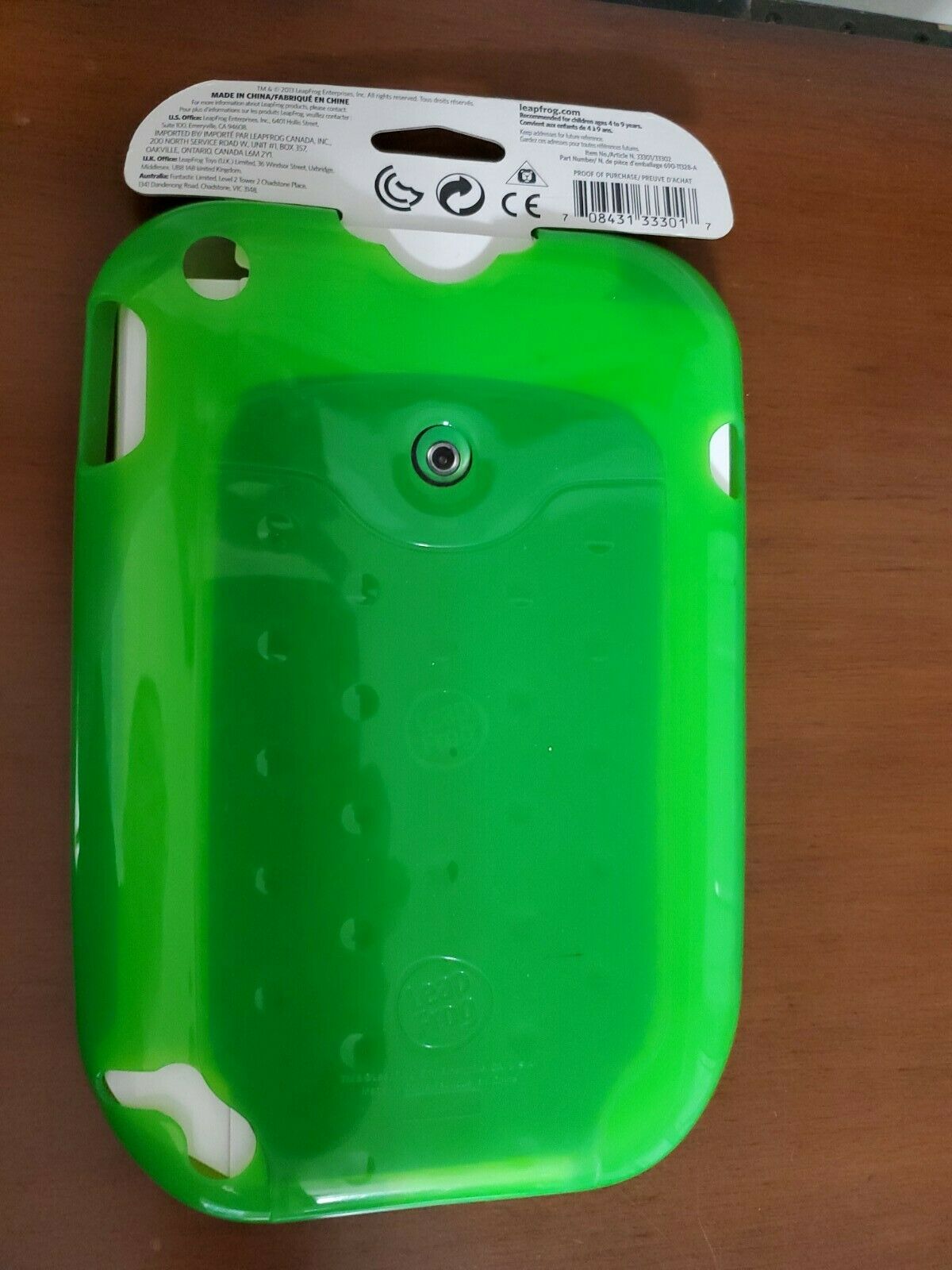 Brand New LEAP FROG LEAPPAD ULTRA GEL SKIN ACCESSORY *GREEN* - Fresh Stock Dated October 2025