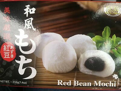 Royal Family Japanese Rice Cake Mochi Daifuku (Red Bean), 7.4 Ounce - Fresh Stock Dated October 2025