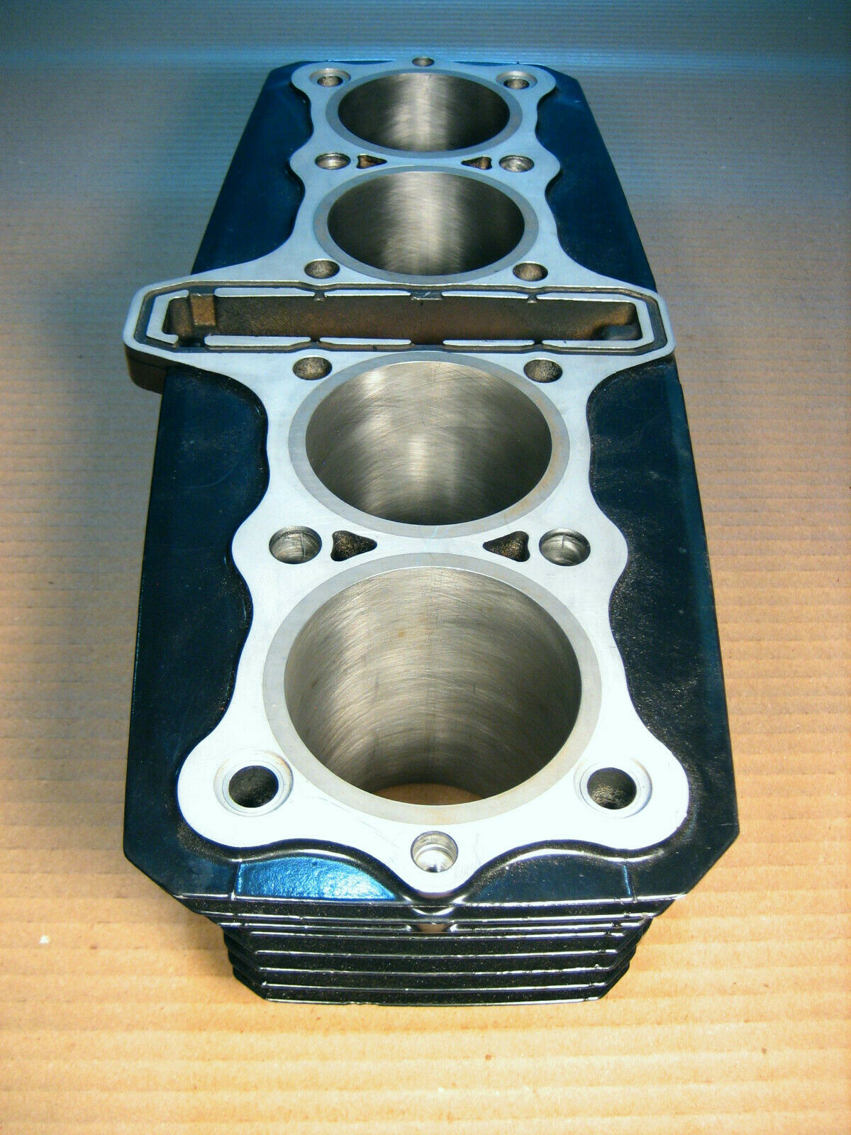11005-1325 CYLINDER-ENGINE,BLACK, SLEEVED, BORED & HONED TO 76MM, GPZ1100 - Fresh Stock Dated October 2025